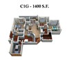 The Laurel Apartments C1G Floor Plan The Laurel Apartments C1G Floor Plan
